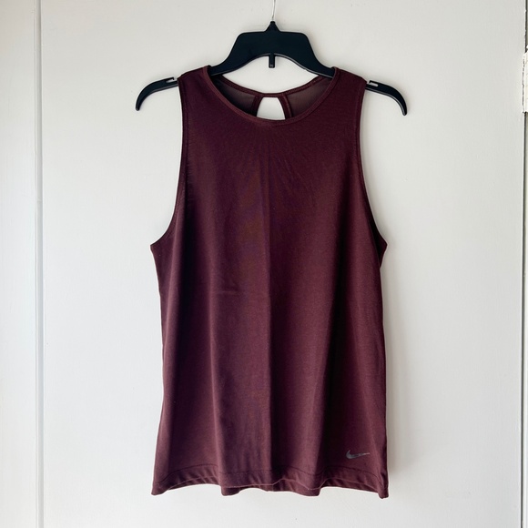 Nike Dri-fit Mesh Tank Top - Picture 1 of 4